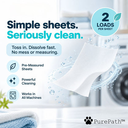 PurePath™ Laundry Detergent Sheets